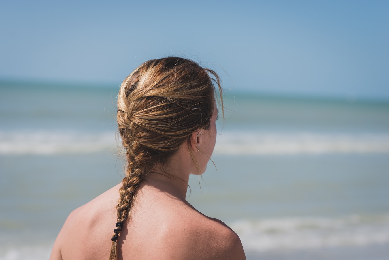 How to French braid your own hair